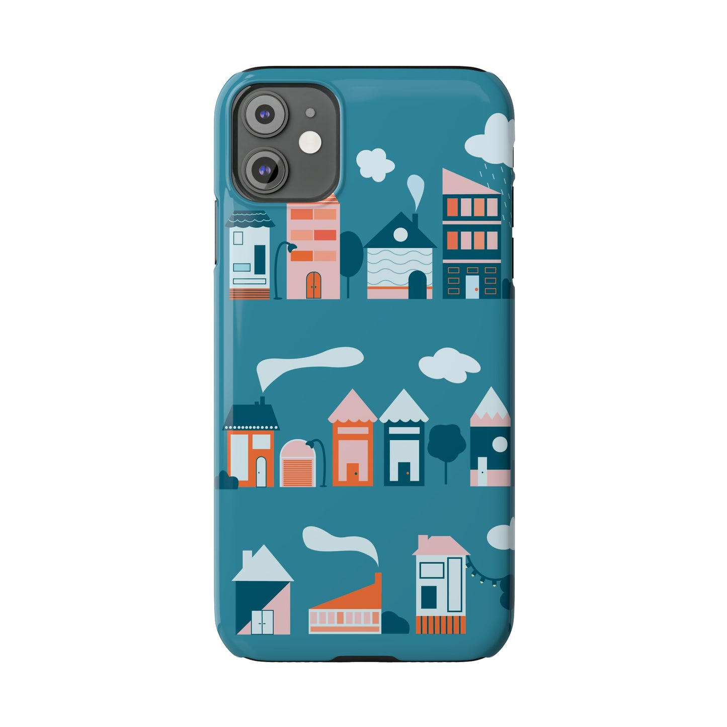 Coque pour téléphone « Blue Village »