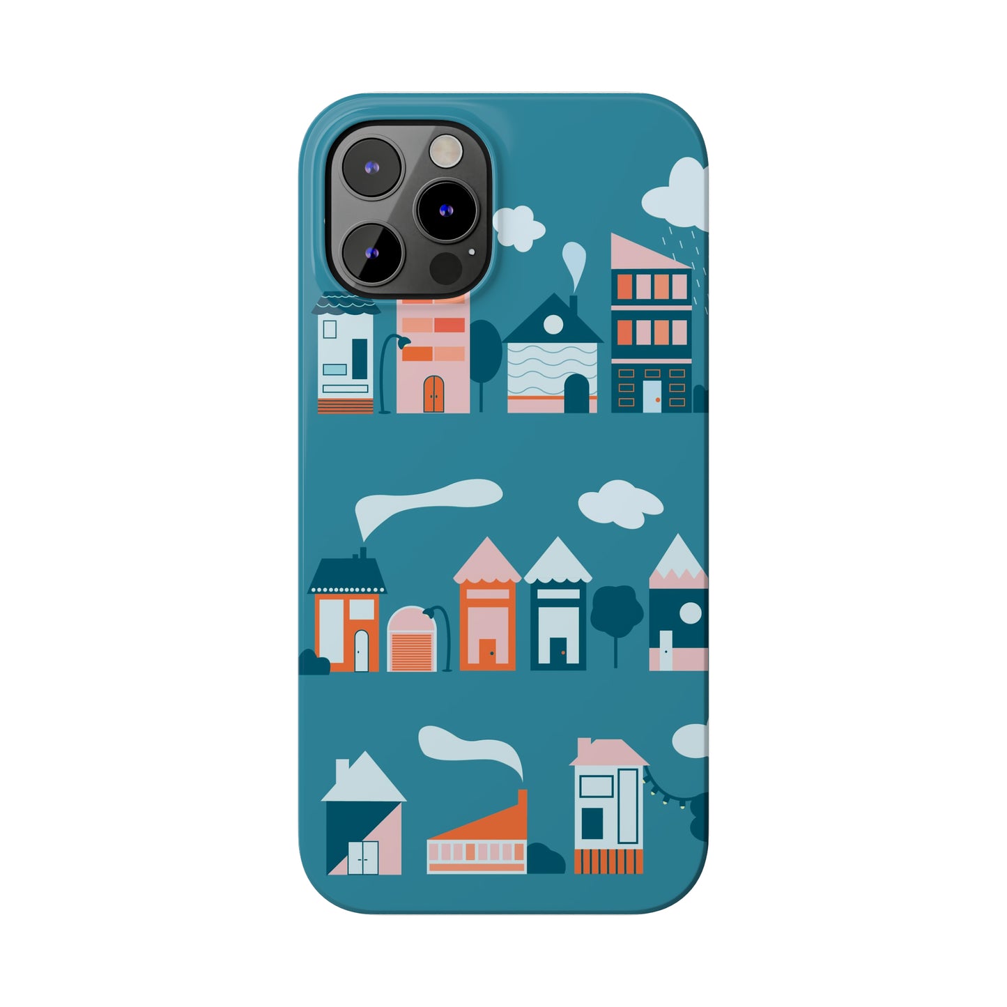 Coque pour téléphone « Blue Village »