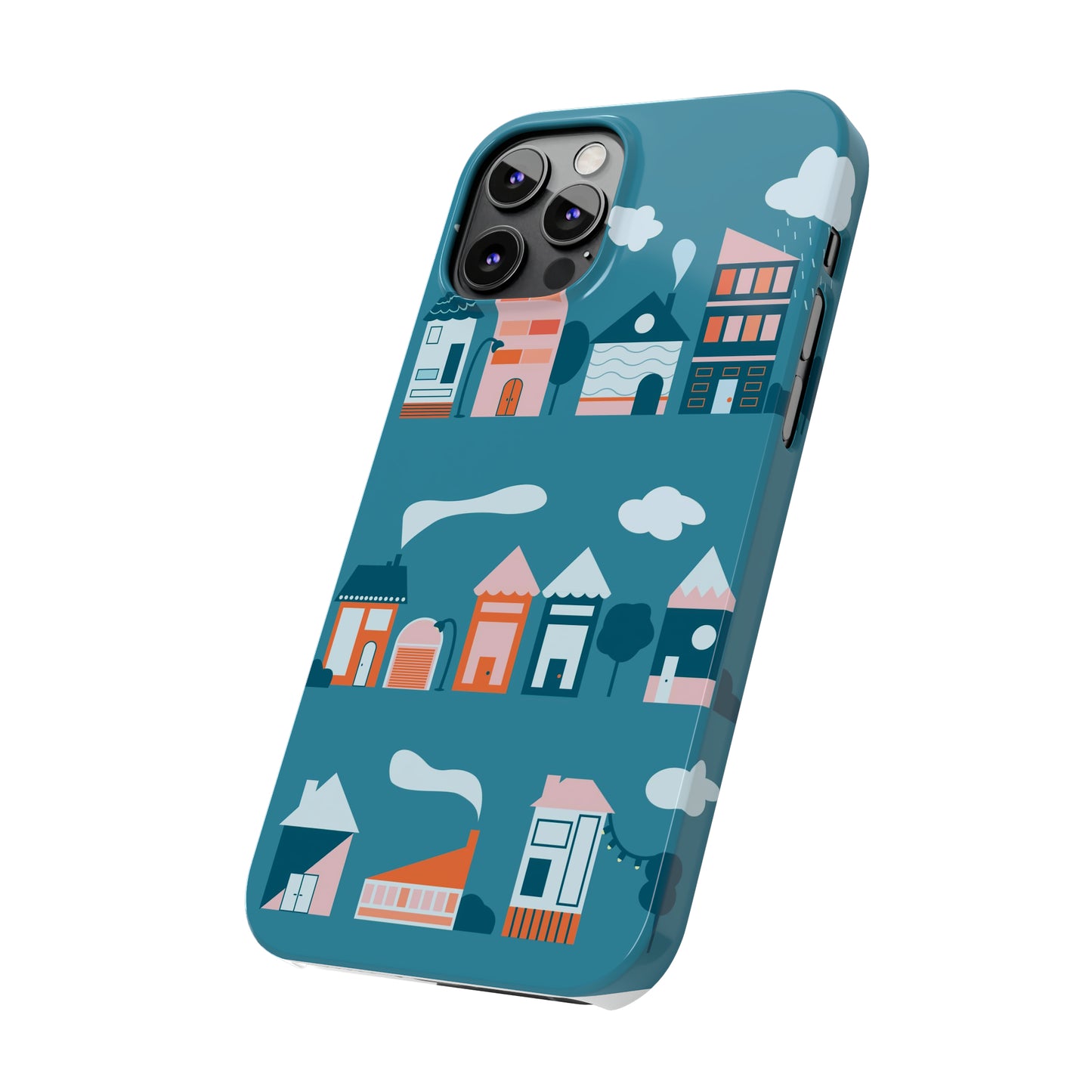 Coque pour téléphone « Blue Village »