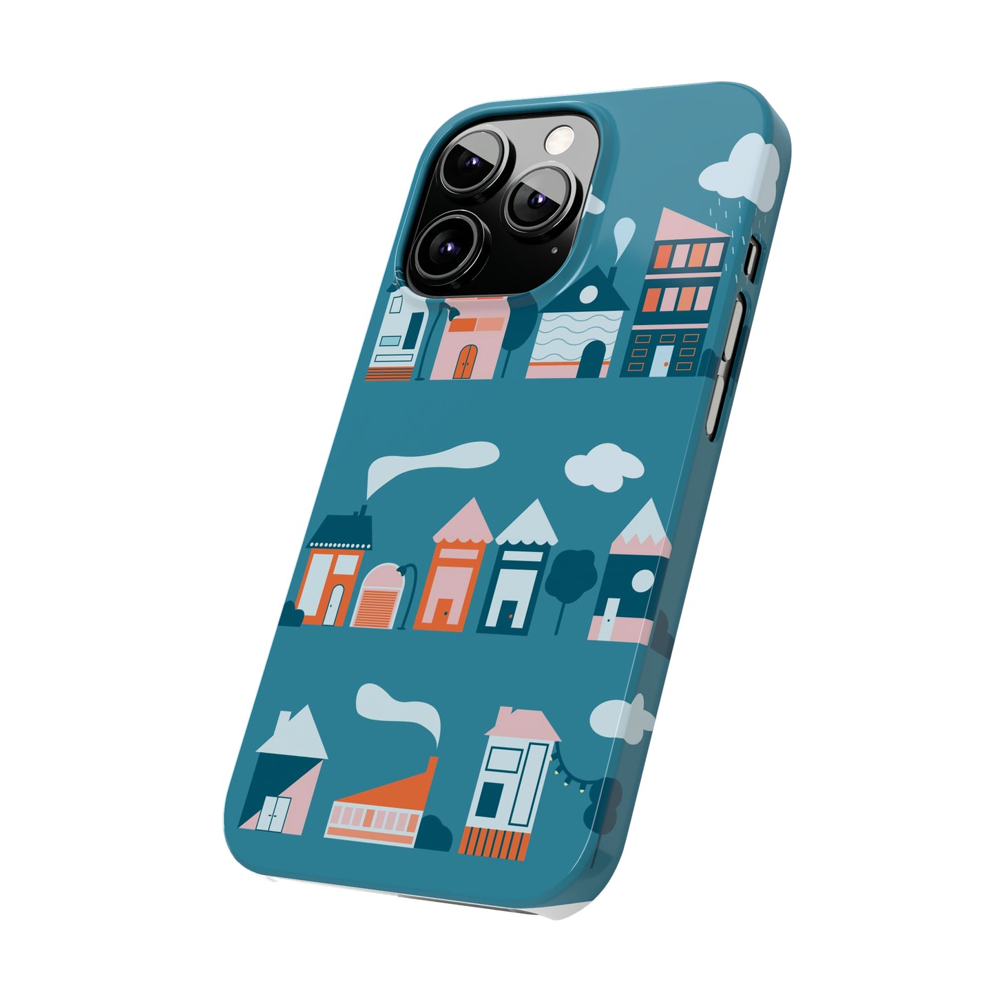 Coque pour téléphone « Blue Village »