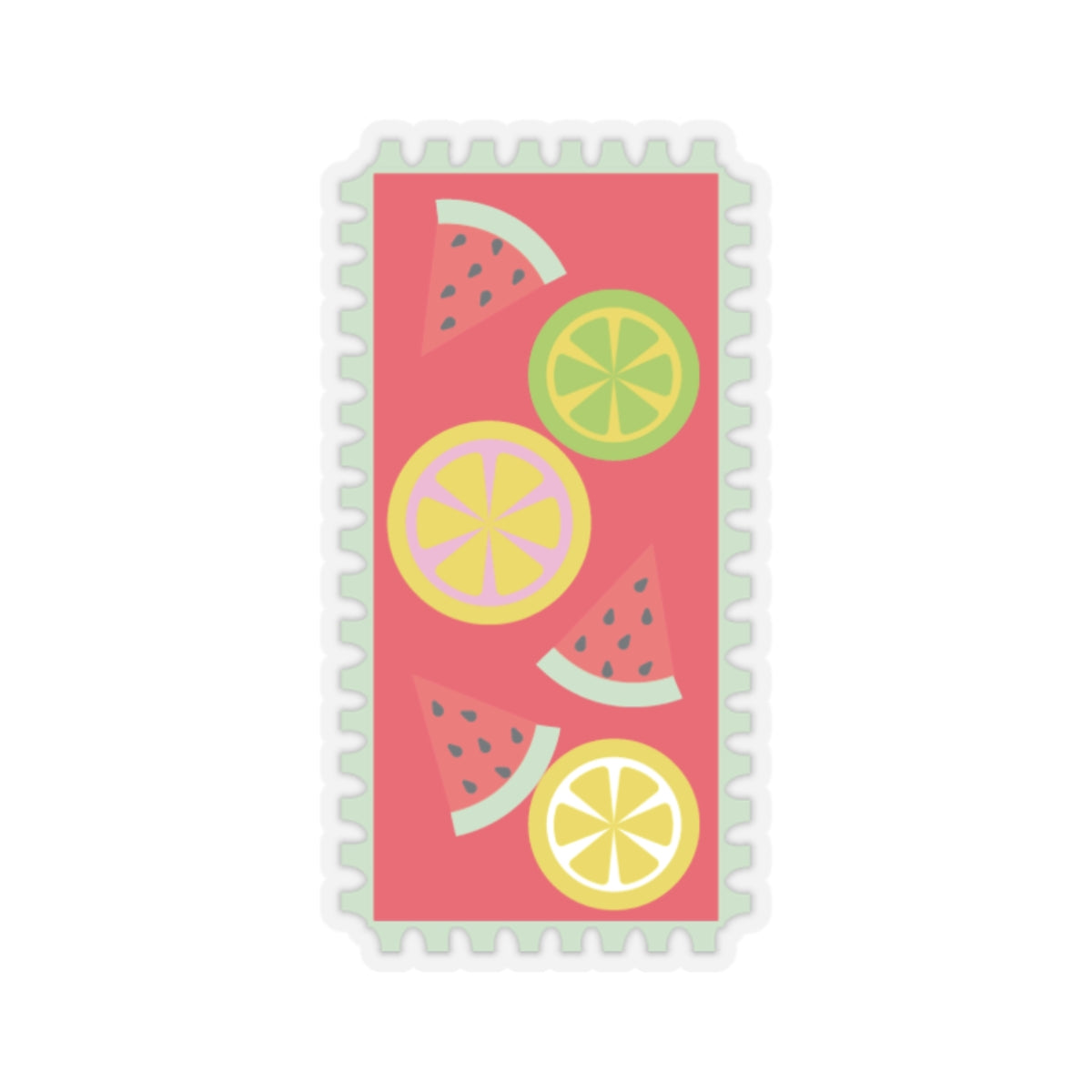 Autocollant « Citrus Stamp »