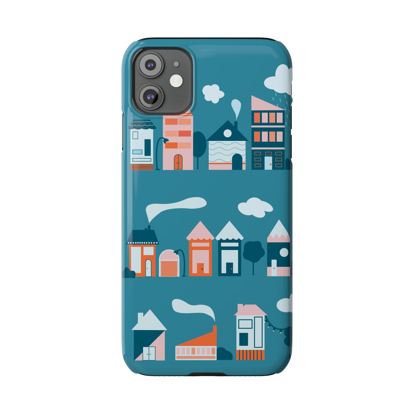 Coque pour téléphone « Blue Village »