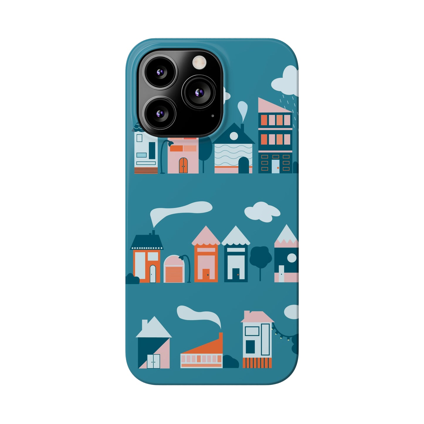 Coque pour téléphone « Blue Village »