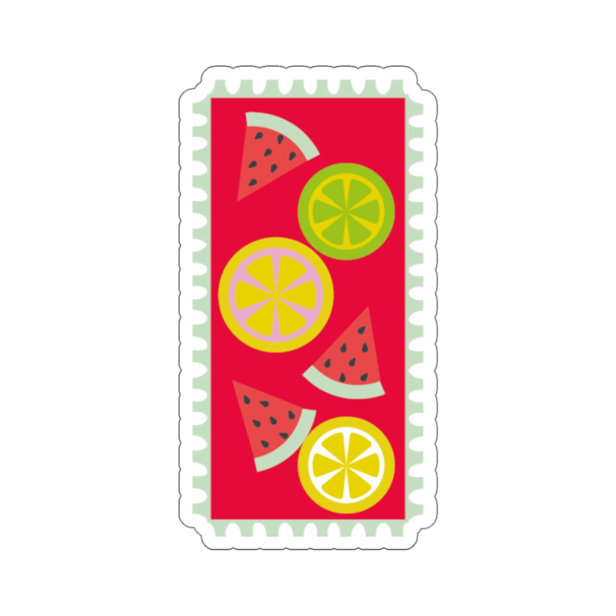 Citrus Stamp sticker