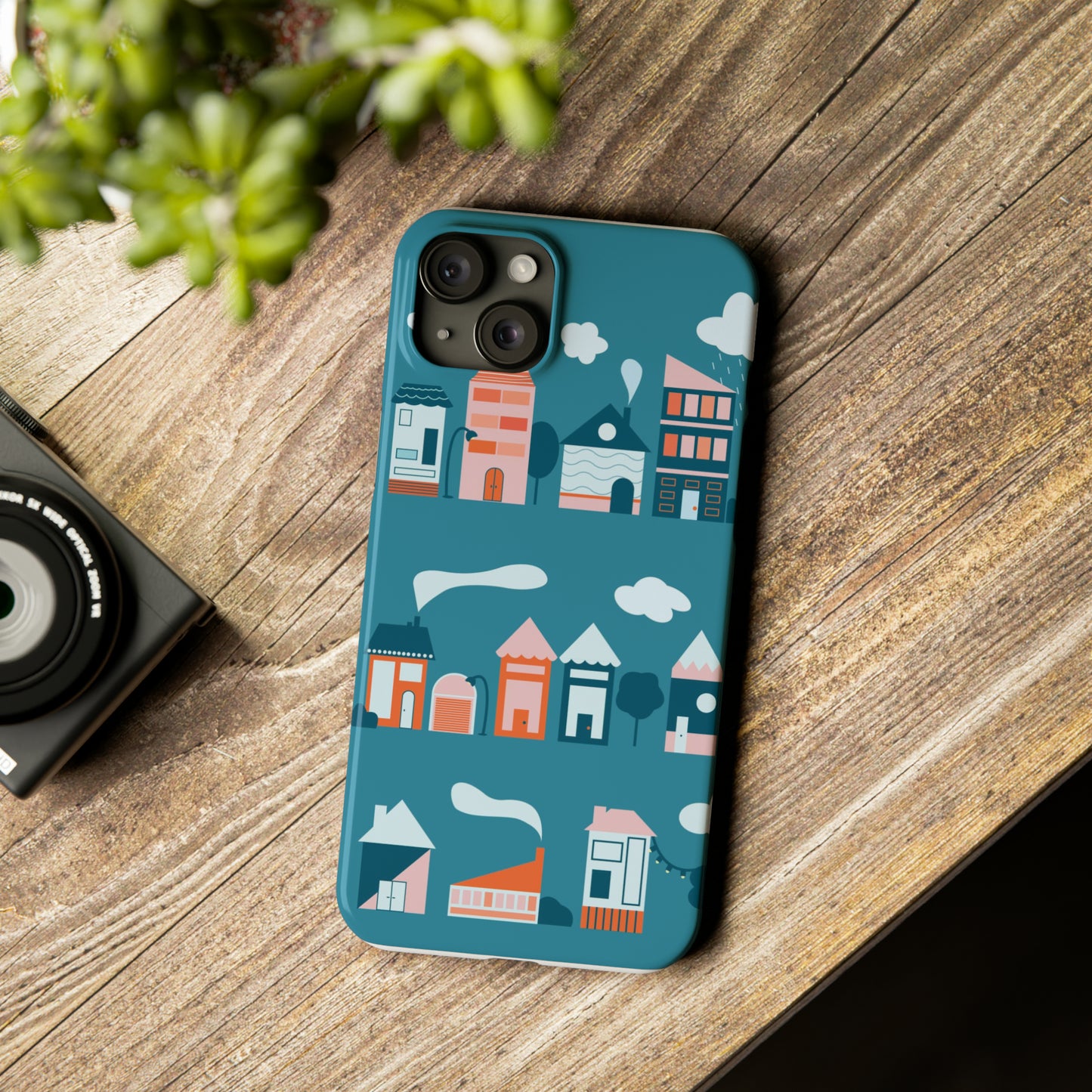 Blue Village Phone Case