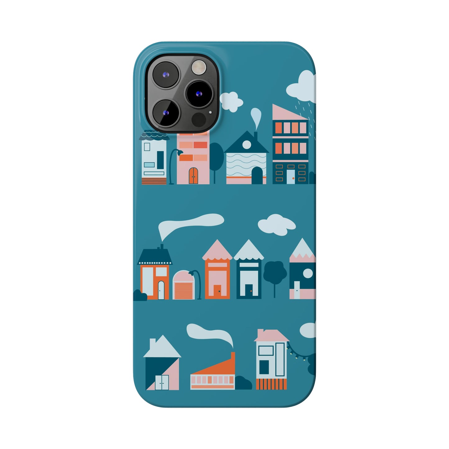 Coque pour téléphone « Blue Village »