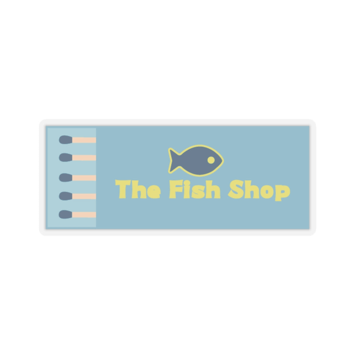 The Fish Shop sticker