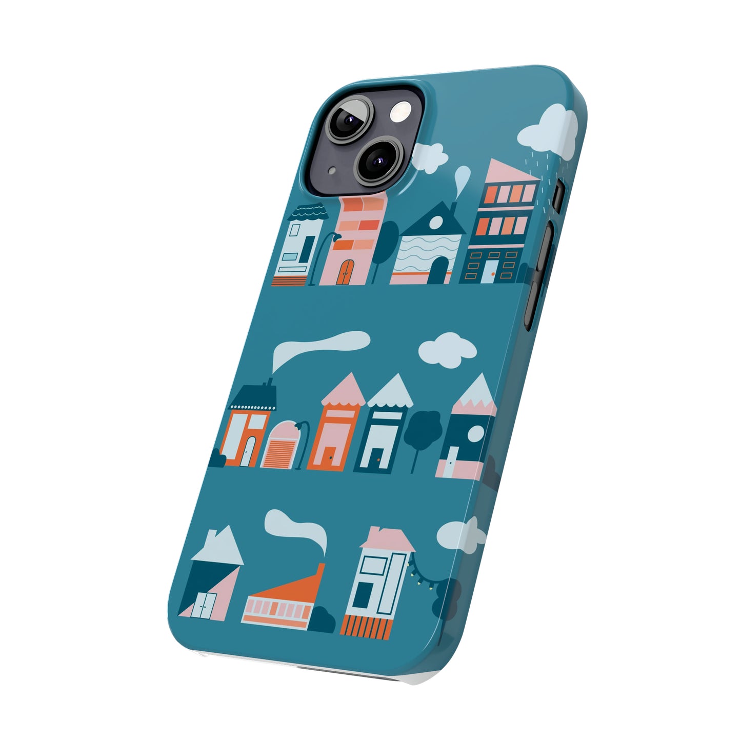 Coque pour téléphone « Blue Village »